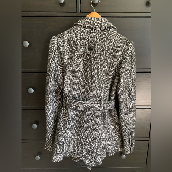 Black / grey winter coat - Picture 4 of 13